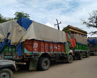 12 trucks seized in Assam
