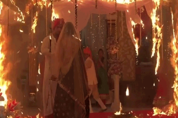 Kushal saves Jennifer from fire on 