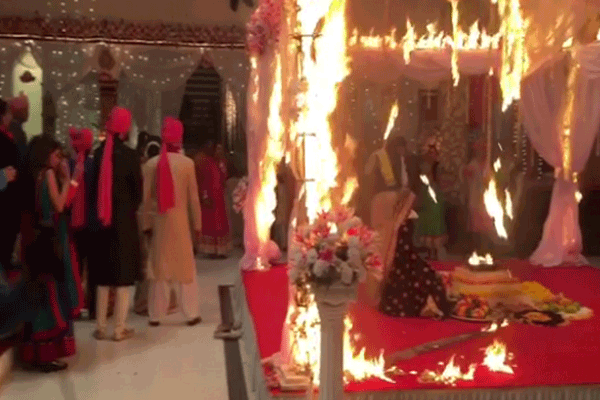 Kushal saves Jennifer from fire on 