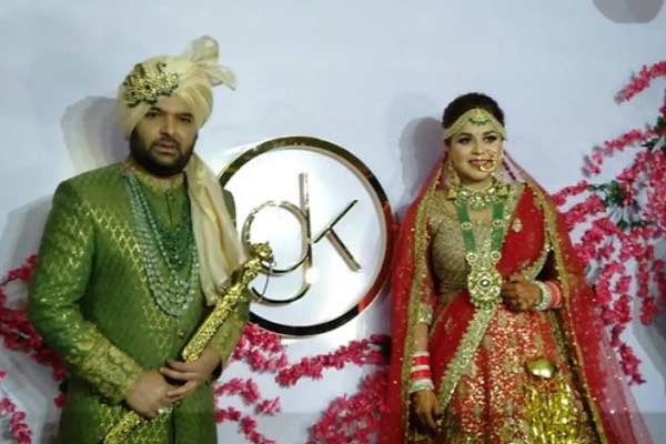 Kapil Sharma, Ginni Chatrath marry in Jalandhar