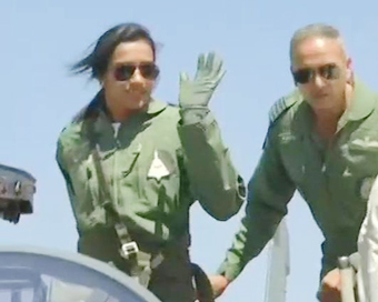 PICS: PV Sindhu flies in HAL PICS: PV Sindhu flies in HAL