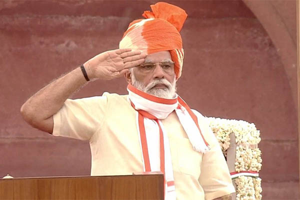74th Independence Day: PM Modi unfurls tricolour at Red Fort