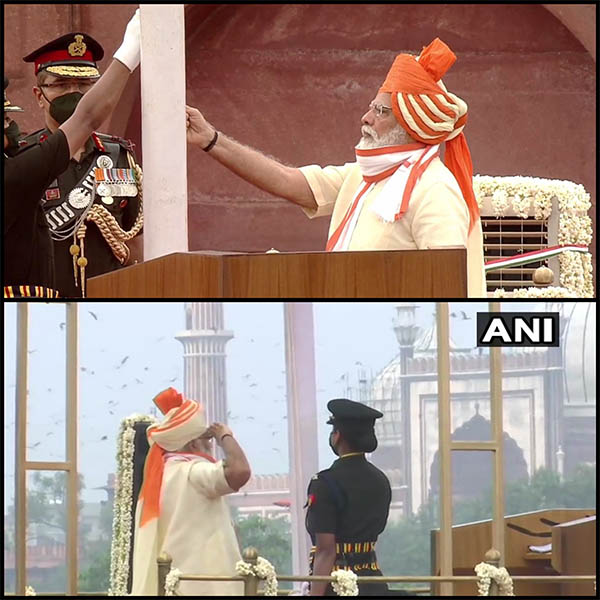 74th Independence Day: PM Modi unfurls tricolour at Red Fort