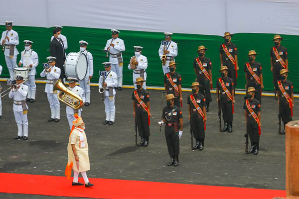 74th Independence Day: PM Modi unfurls tricolour at Red Fort