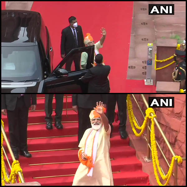 74th Independence Day: PM Modi unfurls tricolour at Red Fort