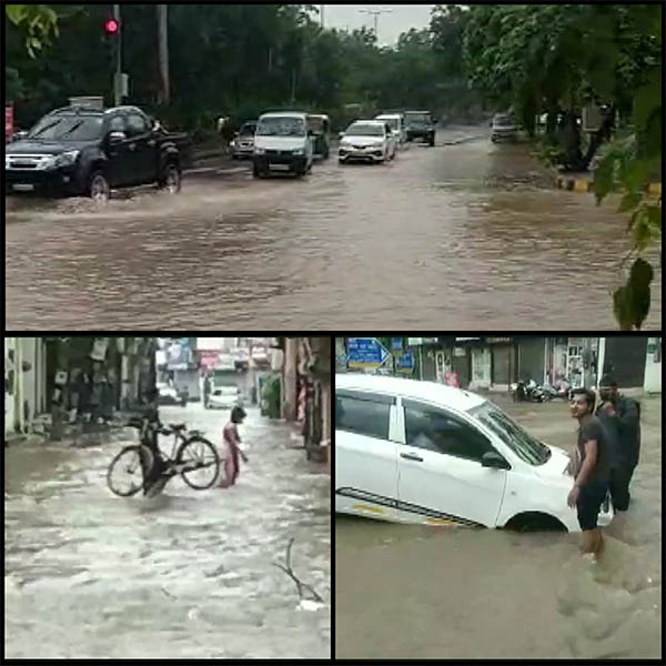 Heavy rains lash Delhi-NCR