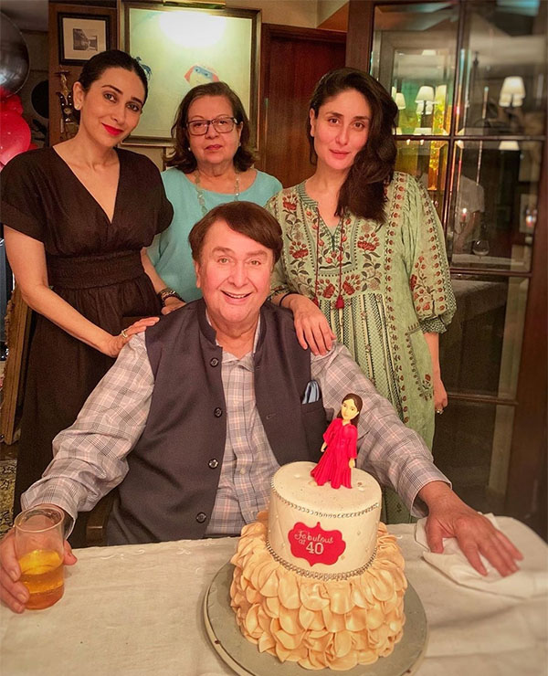 Kareena Kapoor celebrates her 40th birthday with family