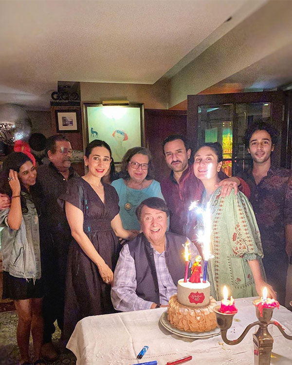 Kareena Kapoor celebrates her 40th birthday with family