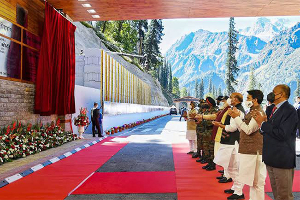 In pictures: PM Modi inagurates Atal Tunnel at Rohtang