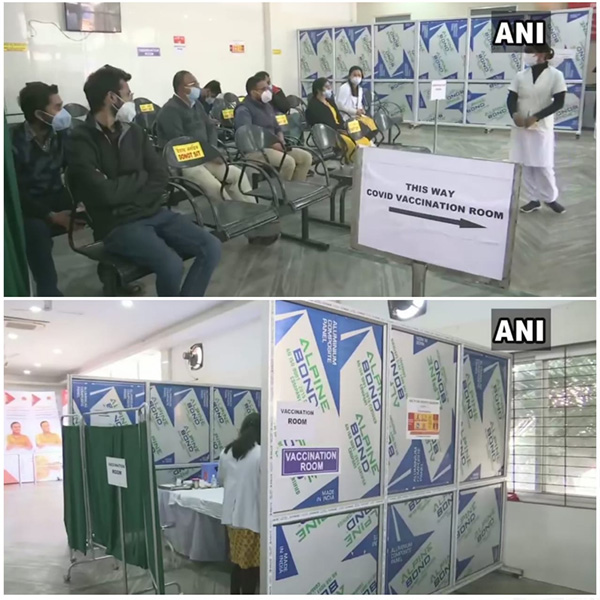 In Photos: Indiaâ€™s massive COVID-19 vaccination dry run across 259 centres