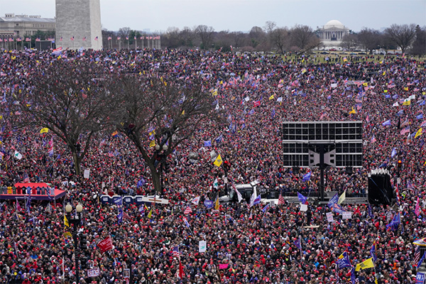 Photos: Chaos in Washington as Trump supporters storm US Senate