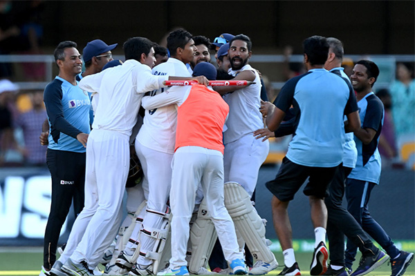 In pics: Team India breach 