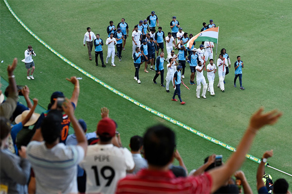 In pics: Team India breach 