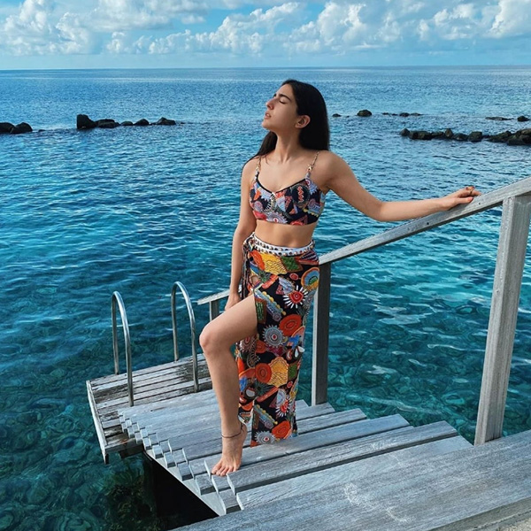 Sara Ali Khan shares exotic pictures form her Maldives trip