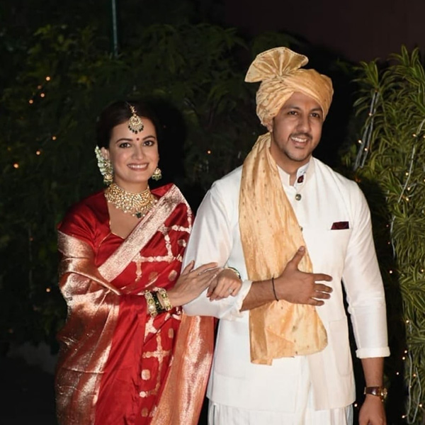 Dia Mirza and Vaibhav Rekhi