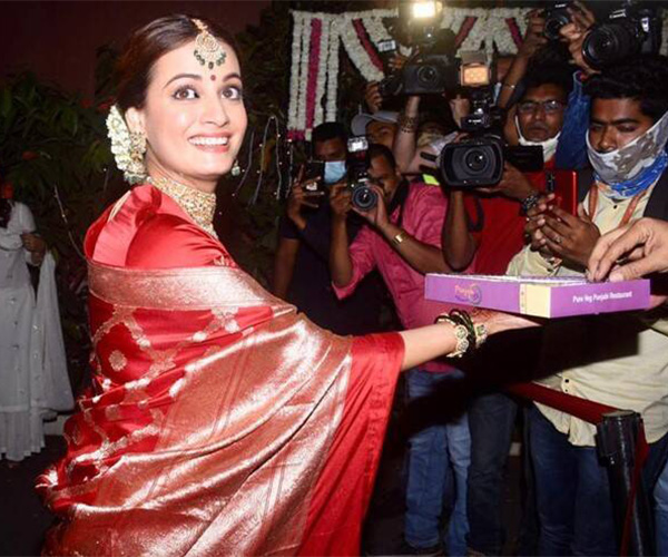 Dia Mirza and Vaibhav Rekhi