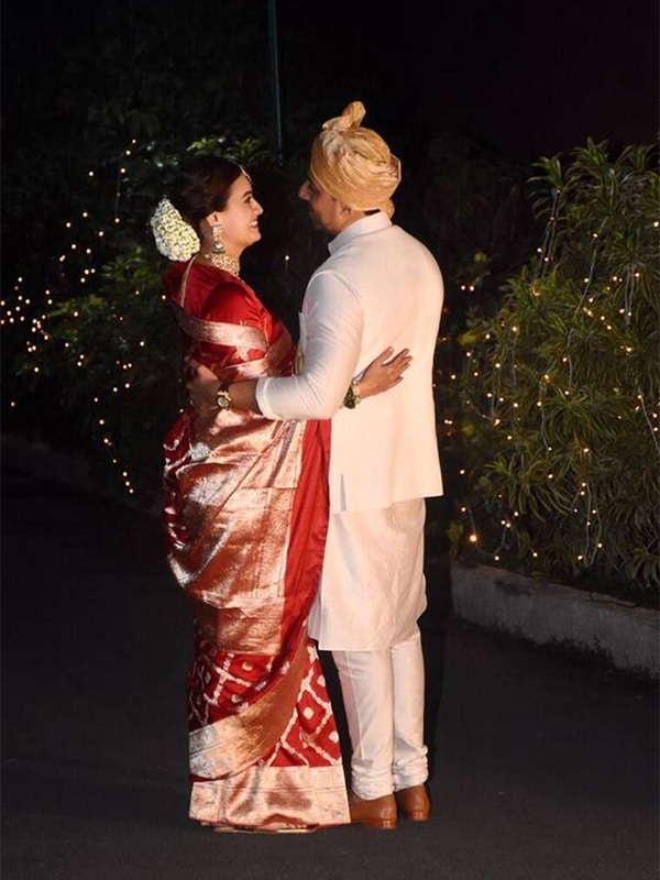 Dia Mirza and Vaibhav Rekhi