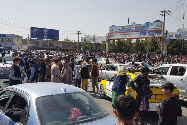 Heartbreaking images from Kabul Airport as desperate residents try to escape Taliban rule in Afghanistan