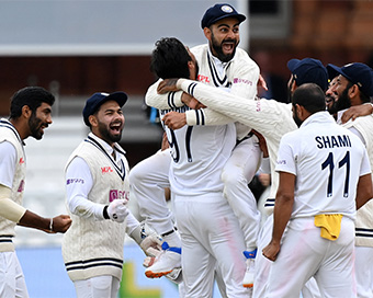 Pictures: India win historic Lord\