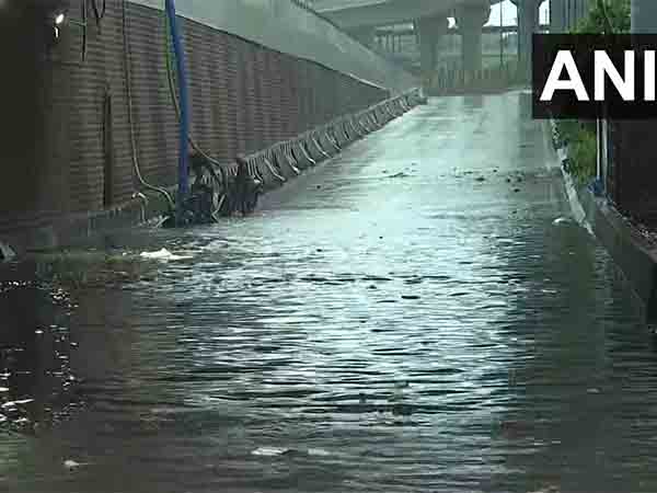 IN PICS | Heavy rainfall lashes Delhi as IMD issues orange alert, waterlogged streets seen across NCR