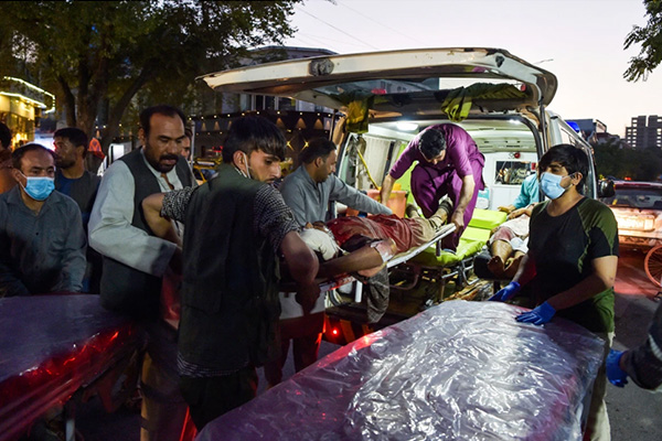 Suicide blasts rock Kabul airport, at least 60 dead (PHOTOS) Suicide blasts rock Kabul airport, at least 60 dead (PHOTOS)