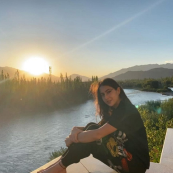 Sara Ali Khan is enjoying Ladakhâ€™s picturesque beauty to the fullest. See pictures!