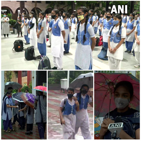In pics: Schools reopen in India, students back in classes in many states after months
