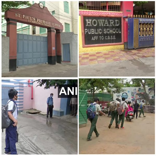 In pics: Schools reopen in India, students back in classes in many states after months