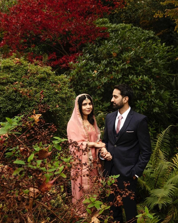 See pics: Nobel laureate Malala Yousafzai weds PCB official