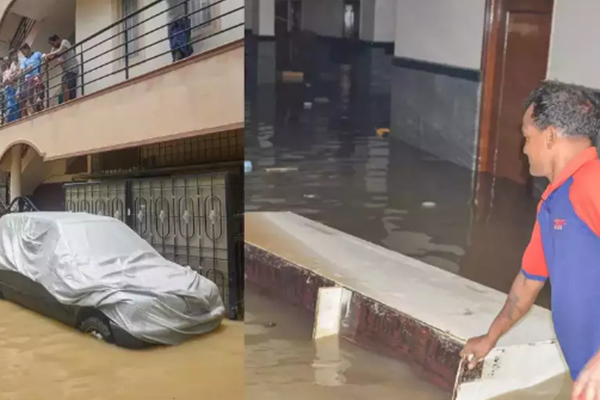 Karnataka rain fury: Photos of flooded streets, uprooted trees