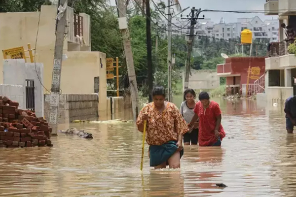 Karnataka rain fury: Photos of flooded streets, uprooted trees