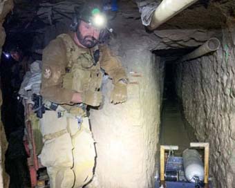 Longest ever smuggling tunnel discovered on US-Mexico border