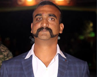 Wing Commander Abhinandan Varthaman (file photo)