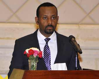 Ethiopian Prime Minister Abiy Ahmed (file photo)