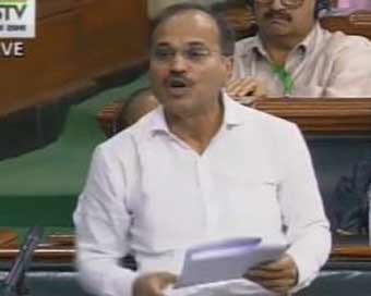 Why are Sonia, Rahul not in jail, if they are corrupt: Adhir Ranjan Chowdhary