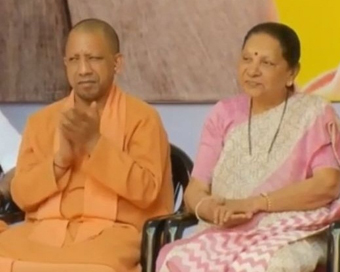 Anandiben Patel and Yogi Adityanath