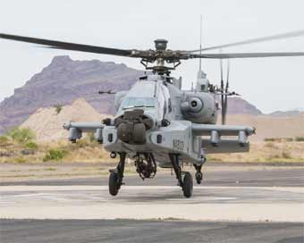 IAF gets first Apache attack helicopter