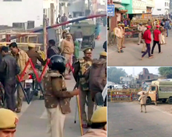 Heavy security in Ayodhya on Babri demotion