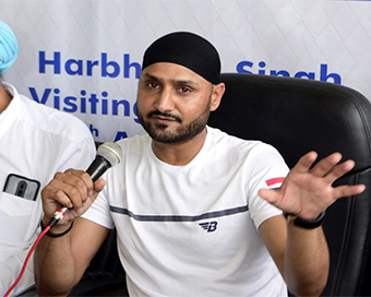 India off-spinner Harbhajan Singh (file photo)