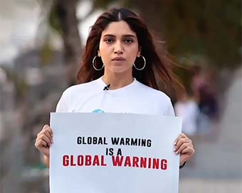 Bhumi Pednekar: Climate change still not considered a real issue