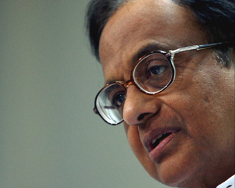 Former Finance Minister P. Chidambaram (file photo)