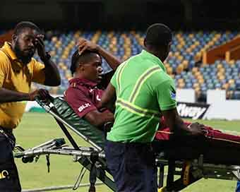 Two West Indies women cricketers taken off the field after collapsing in T20I against Pakistan