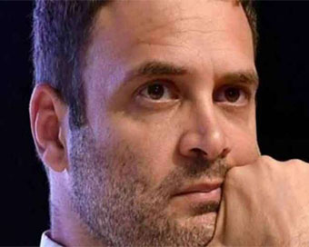 Congress leader Rahul Gandhi