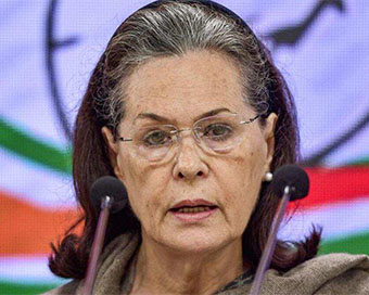 Congress Chief Sonia Gandhi