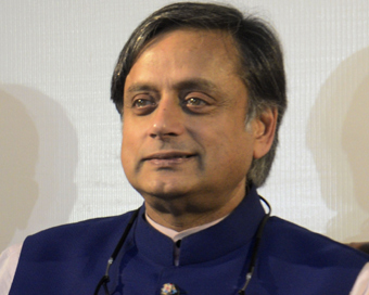 Congress leader Shashi Tharoor (file photo)