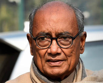 Former Madhya Pradesh Chief Minister Digvijaya Singh (file photo)