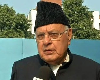 Farooq Abdullah (file photo)