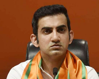 Gambhir writes to police on death threats