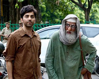 Ayushmann Khurrana and Big B in 