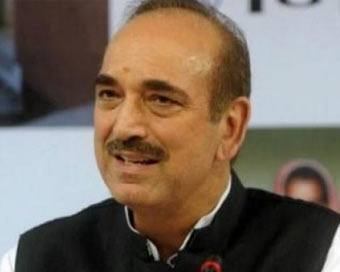 Congress leader Ghulam Nabi Azad (File photo)